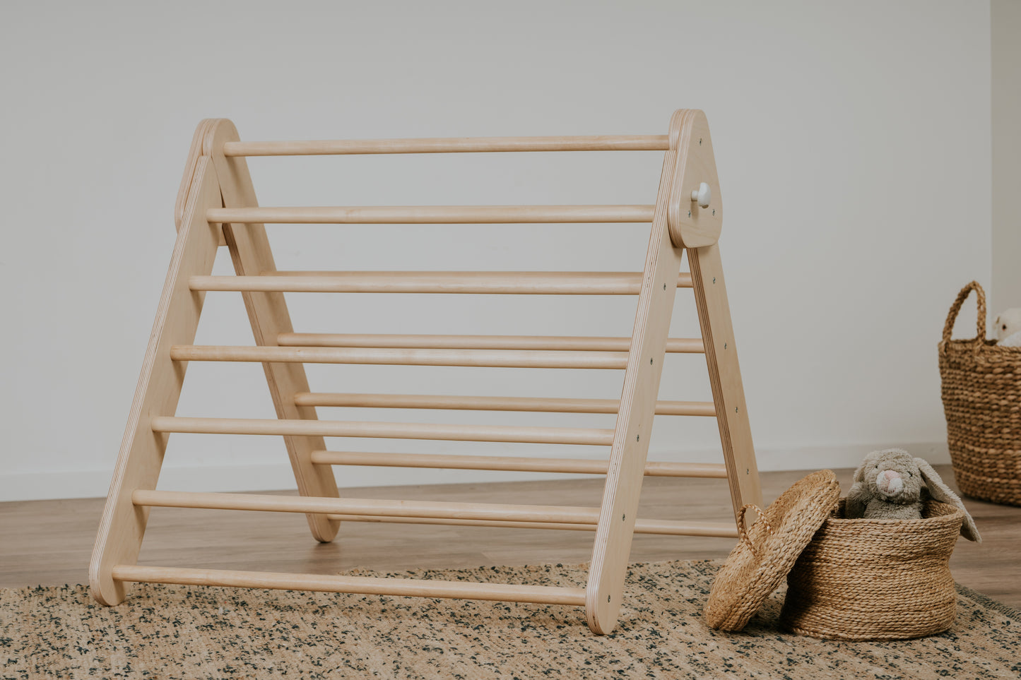 Triangolo di Arrampicata Pikler leg&go - Legno di Betulla Naturale
