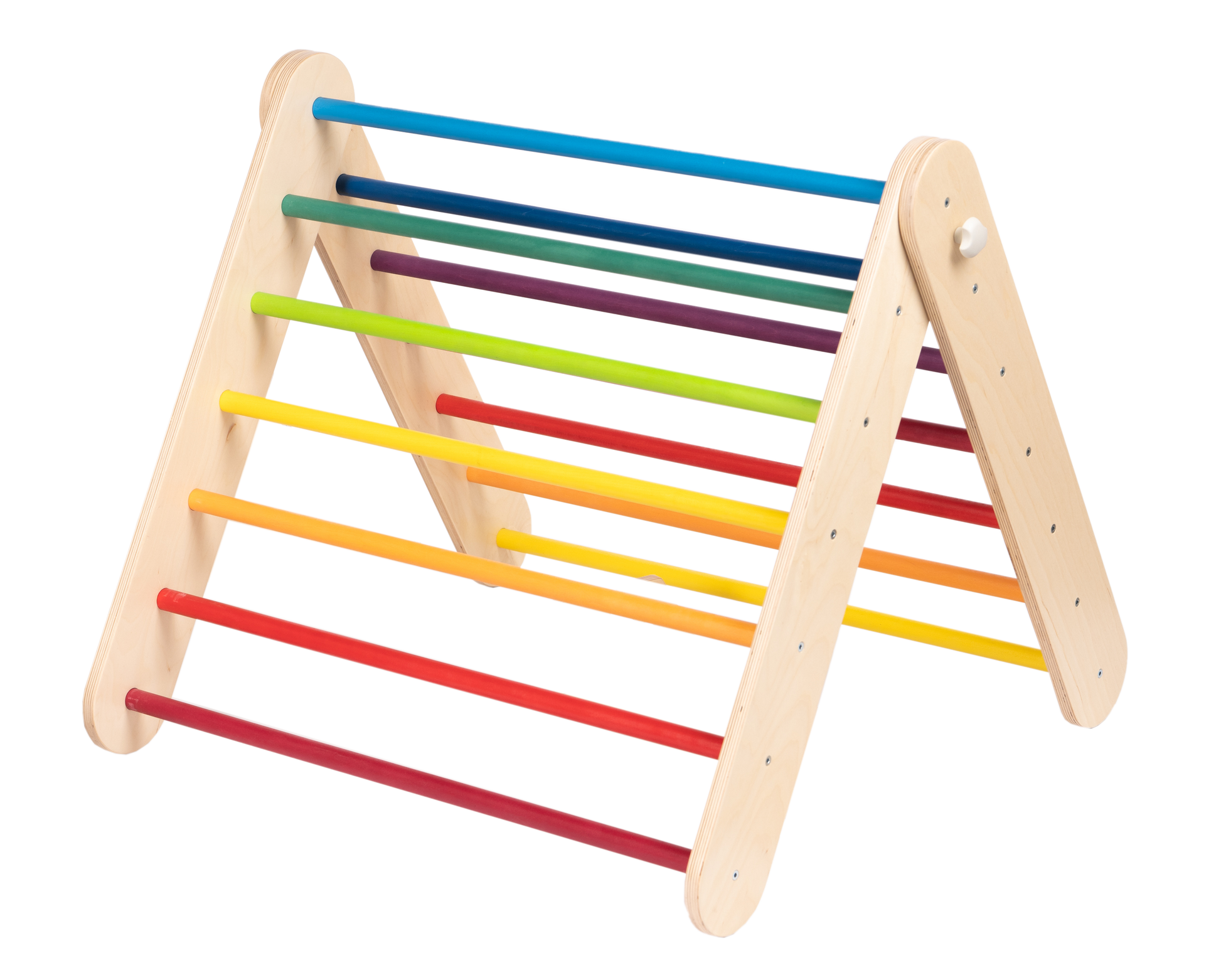 Triangolo di Arrampicata Pikler, Climber e Spalliera Svedese 2in1 leg&go - Arcobaleno