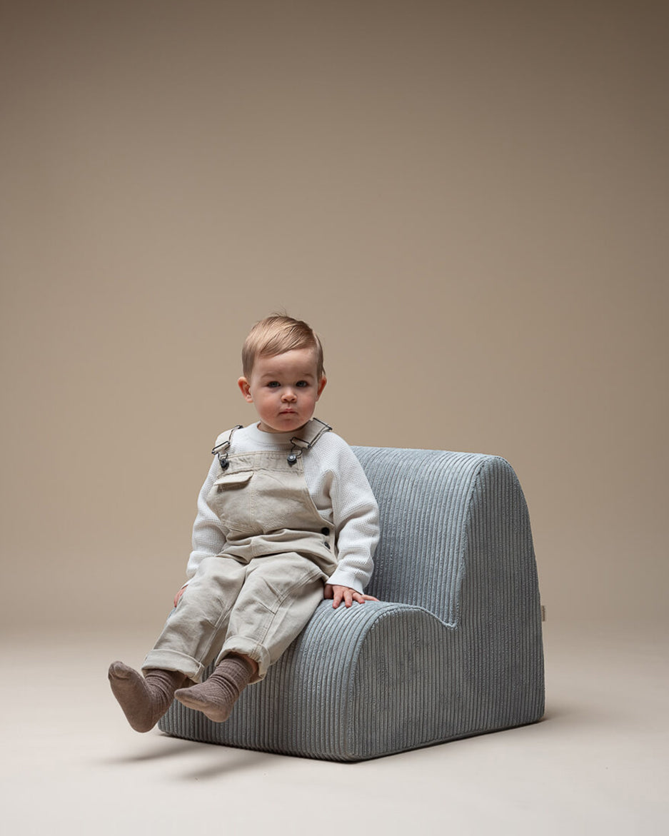 Poltroncina Peppermint Green Cloud Chair – Un Angolo di Morbidezza per il Tuo Bambino
