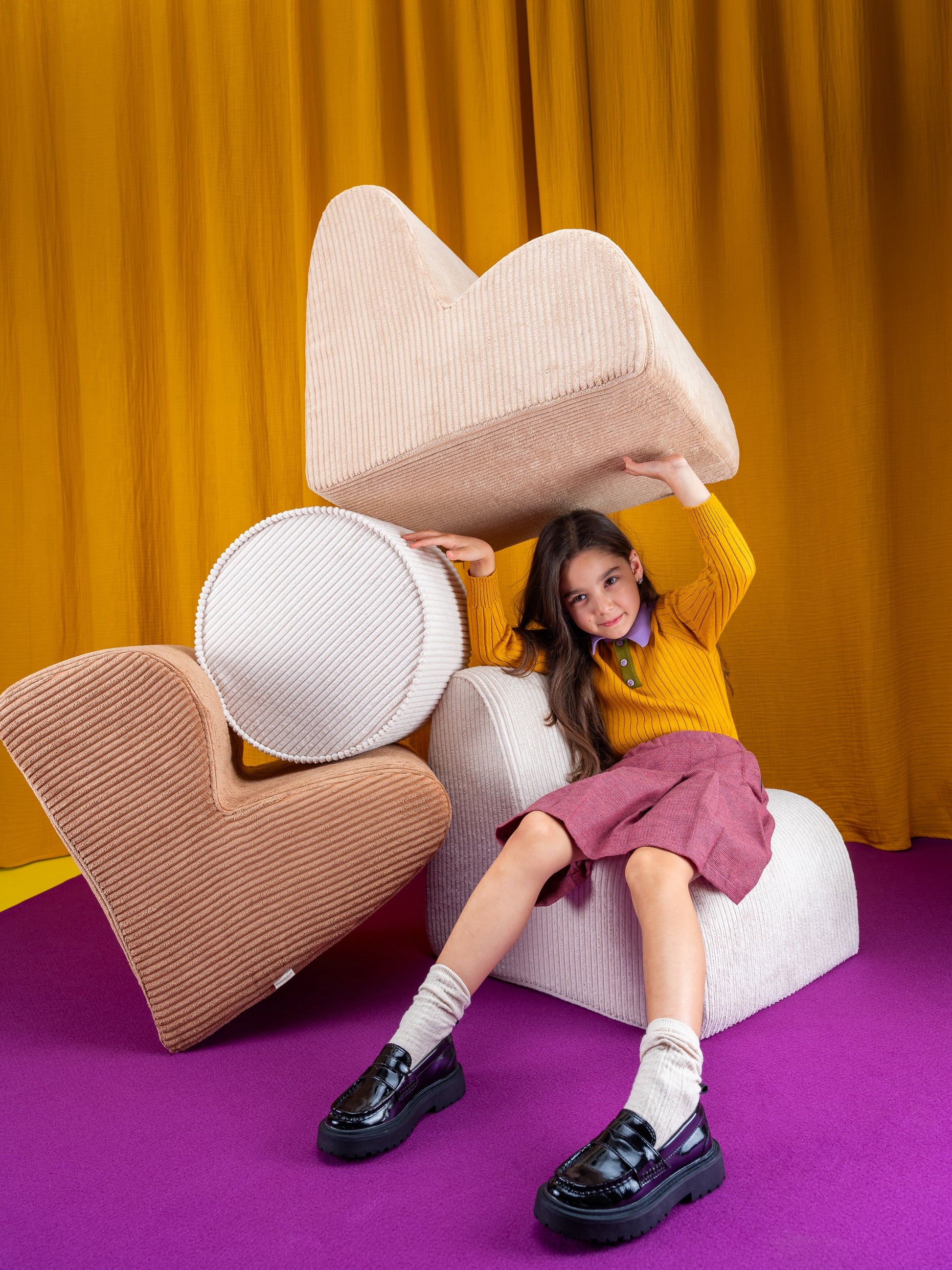 Poltroncina Marshmallow Cloud Chair – Un Angolo di Morbidezza per il Tuo Bambino