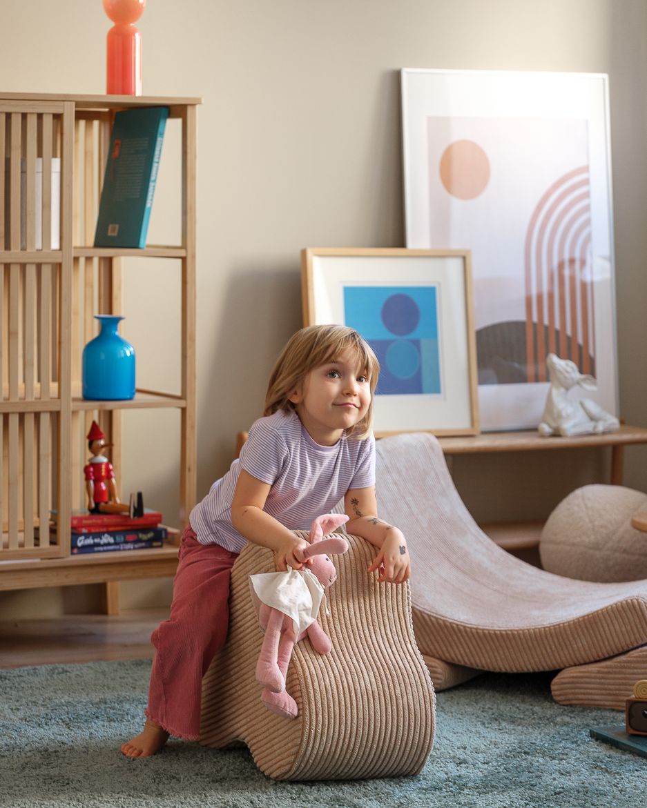 Pouf Brown Sugar Cloud – Eleganza e Funzionalità