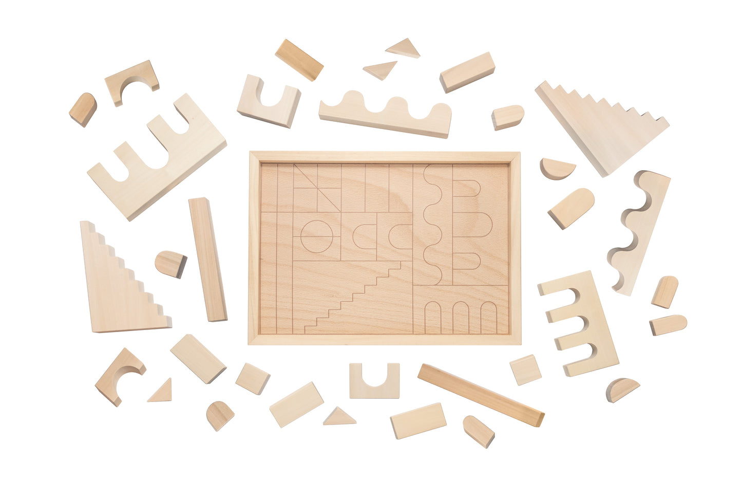 Mattoncini Costruzioni HUVILA – Tiglio | Gioco Educativo e Creativo