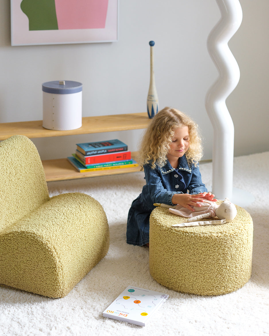 Matcha Pouffe – Stile e Funzionalità per Ogni Spazio