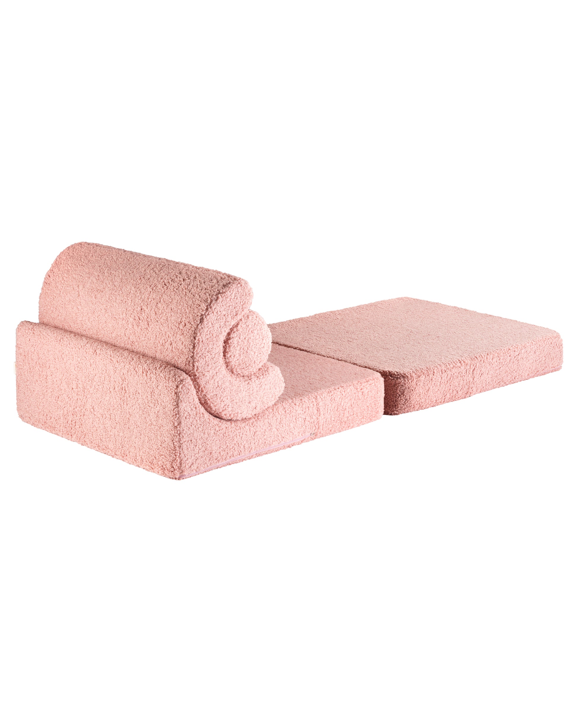 Guava Pink Flipster - Divano letto trasformabile per bambini e adulti