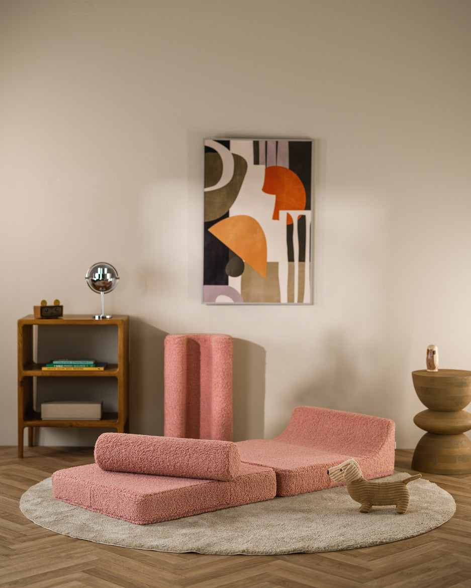 Guava Pink Flipster - Divano letto trasformabile per bambini e adulti