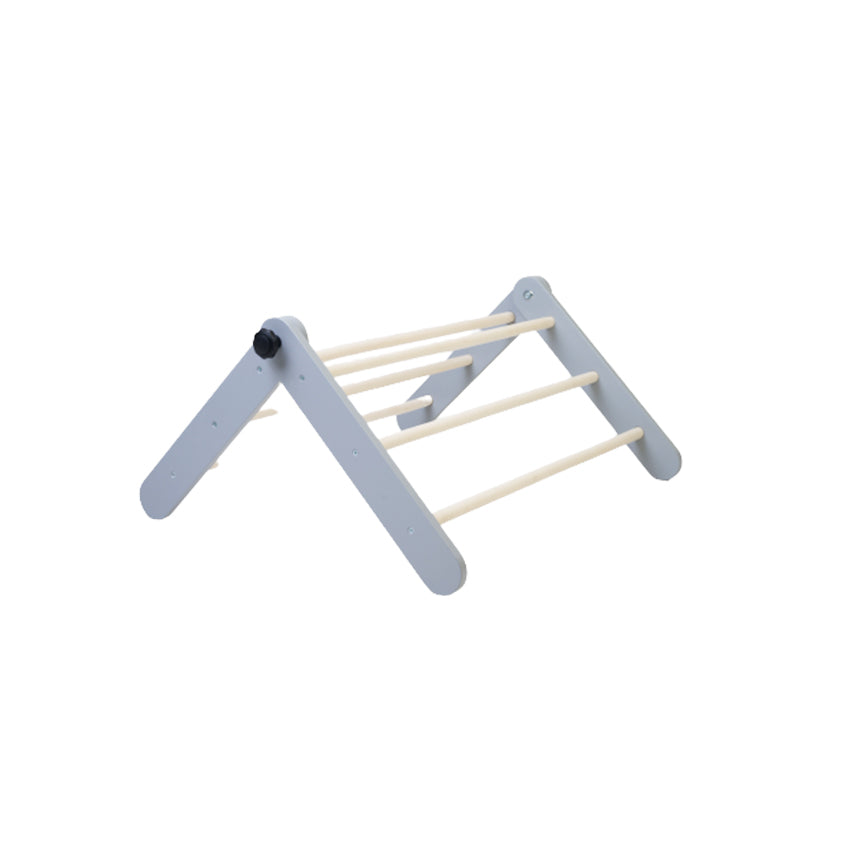 Triangolo Pikler a 2 Sezioni Grigio - Struttura di Arrampicata Montessori