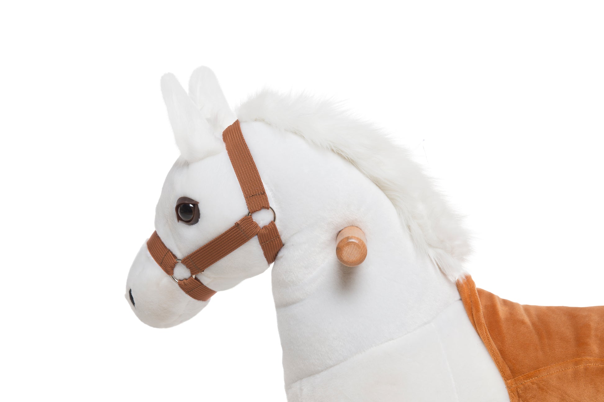 Cavallo Cavalcabile con Ruote XS-Mini - Neve | Gioco Attivo per Bambini