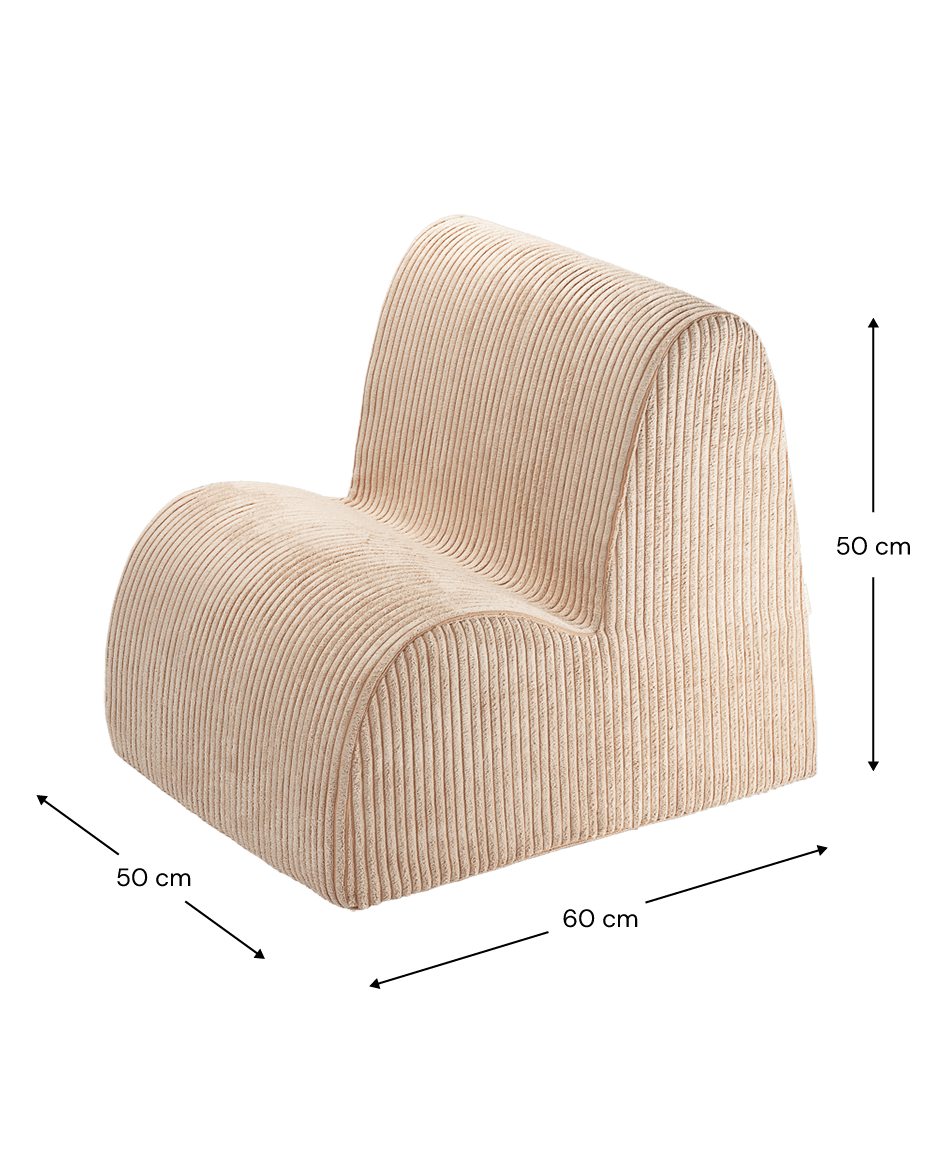 Poltroncina Biscuit Cloud Chair – Un Rifugio Morbido e Accogliente per il Tuo Bambino