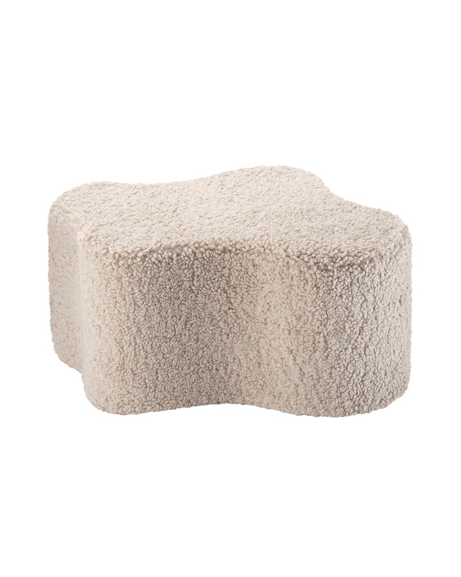 Biscuit Cloud Pouffe – Eleganza e Comfort