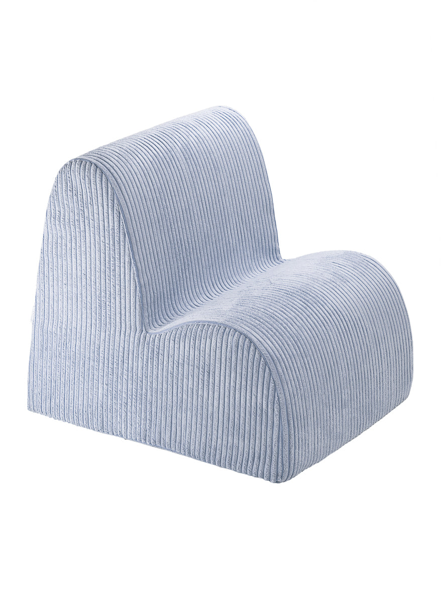Poltroncina Blueberry Blue Cloud Chair – Un Angolo di Morbidezza per il Tuo Bambino