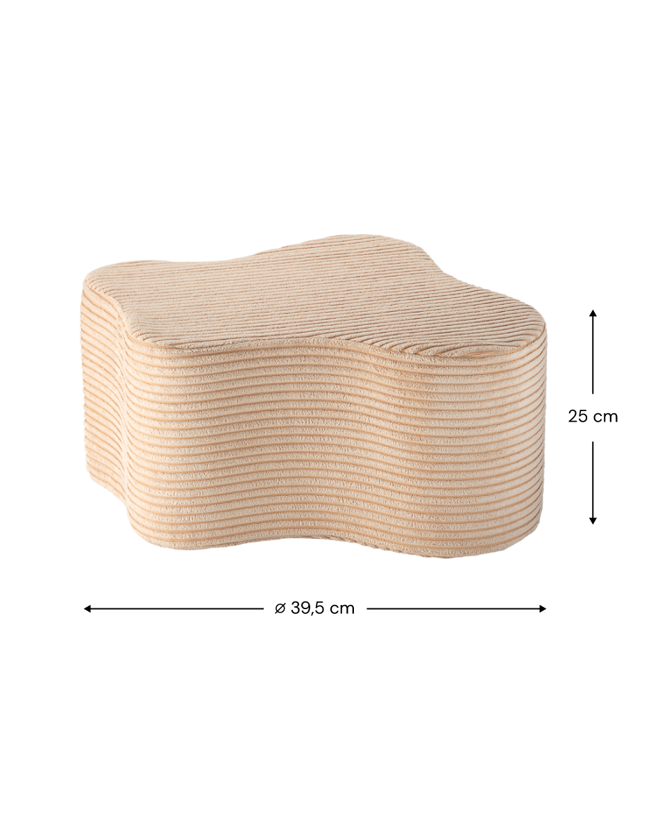 Pouf Brown Sugar Cloud – Eleganza e Funzionalità