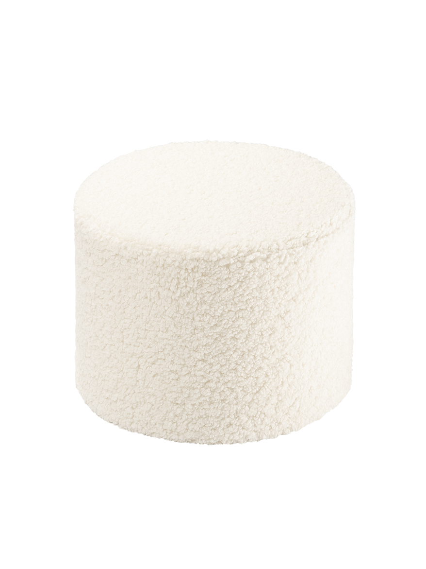 Cream White Pouffe – Stile e Funzionalità per Ogni Spazio