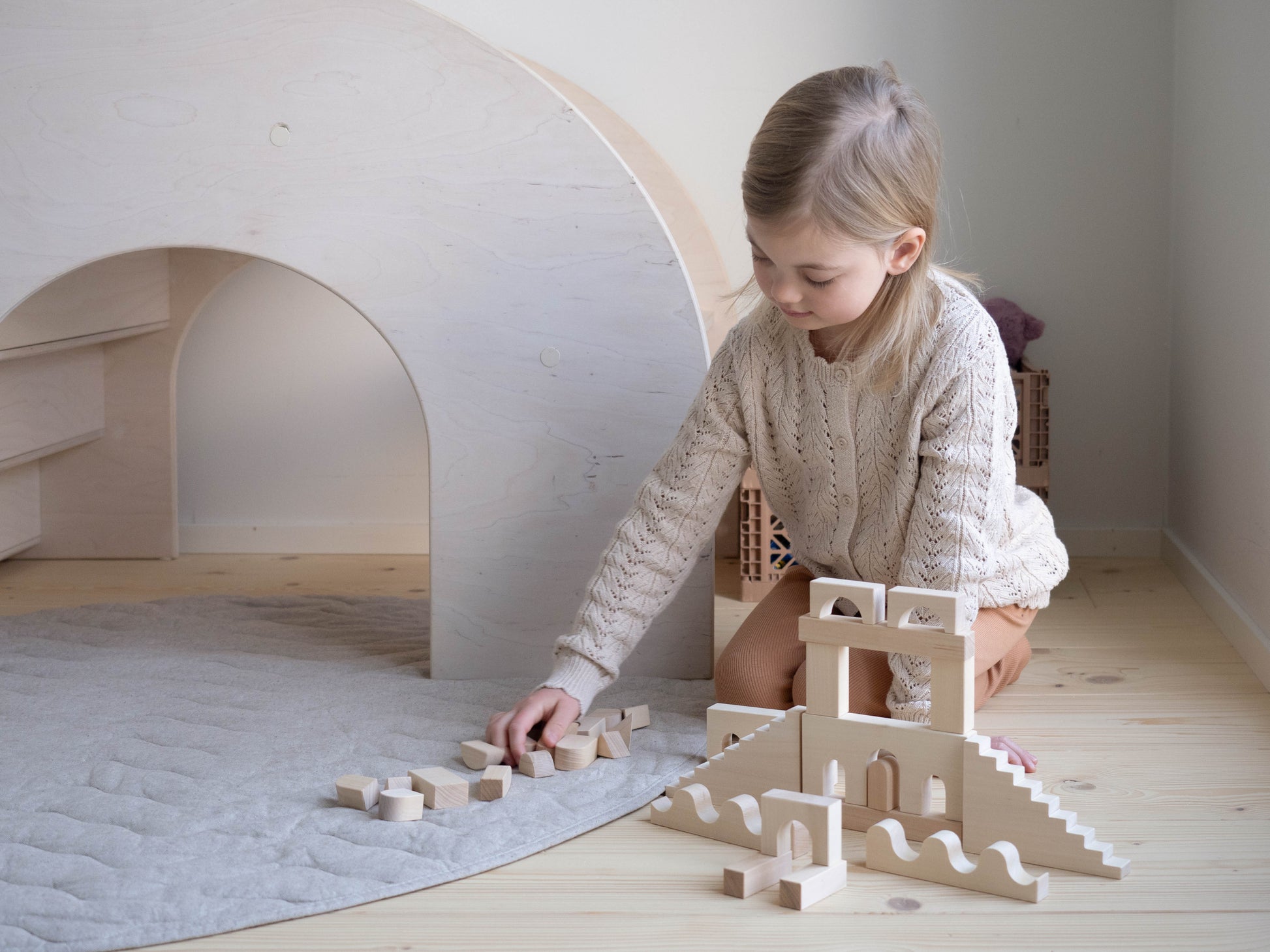 Mattoncini Costruzioni HUVILA – Tiglio | Gioco Educativo e Creativo