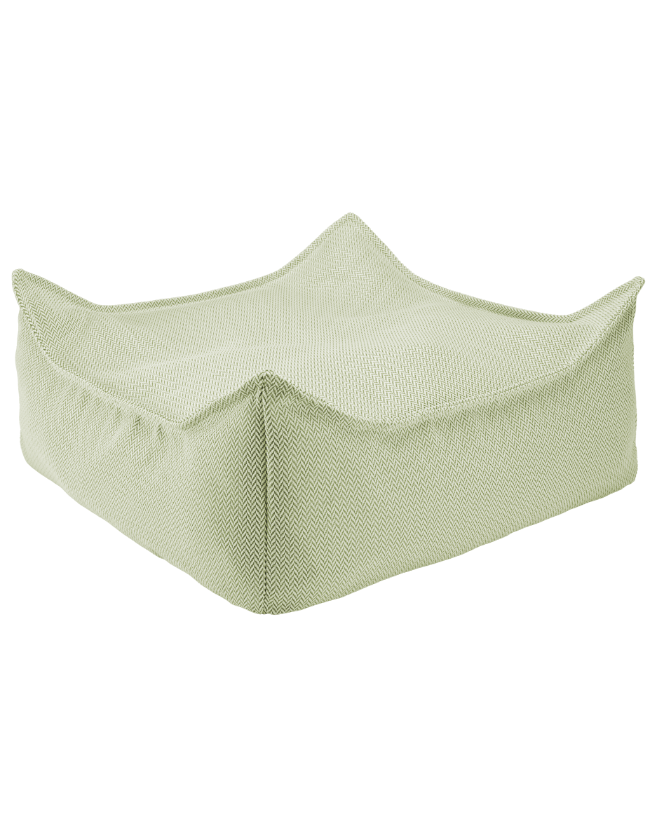 Herba Outdoor Square Ottoman - Pouf Quadrato da Esterno