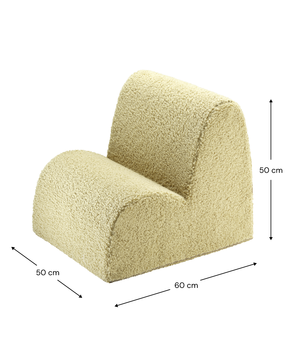 Poltroncina Matcha Cloud Chair – Un Rifugio Morbido e Accogliente per il Tuo Bambino