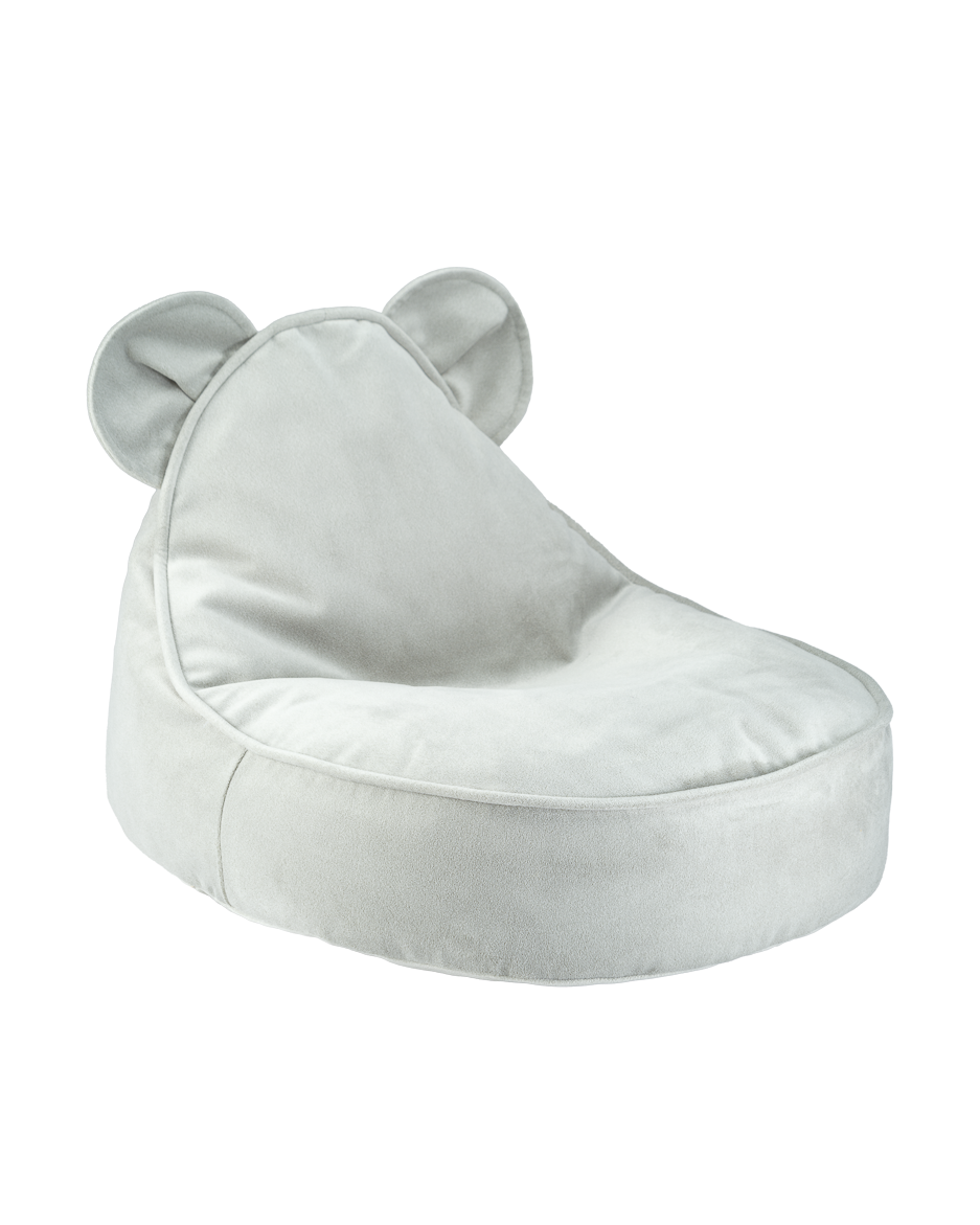 Misty Green Bear Beanbag - Poltrona a Sacco con Orecchie da Orso