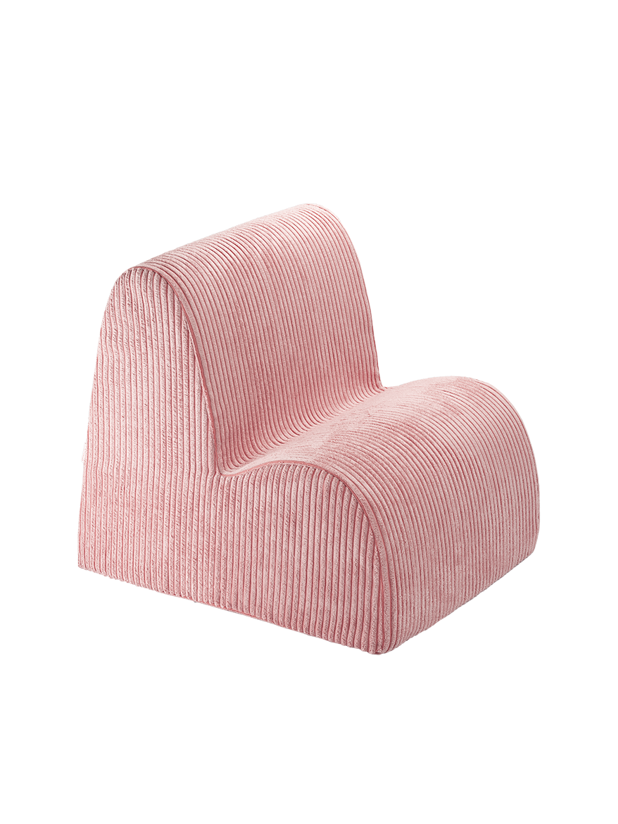 Poltroncina Pink Mousse Cloud – Un Angolo di Morbidezza per il Tuo Bambino