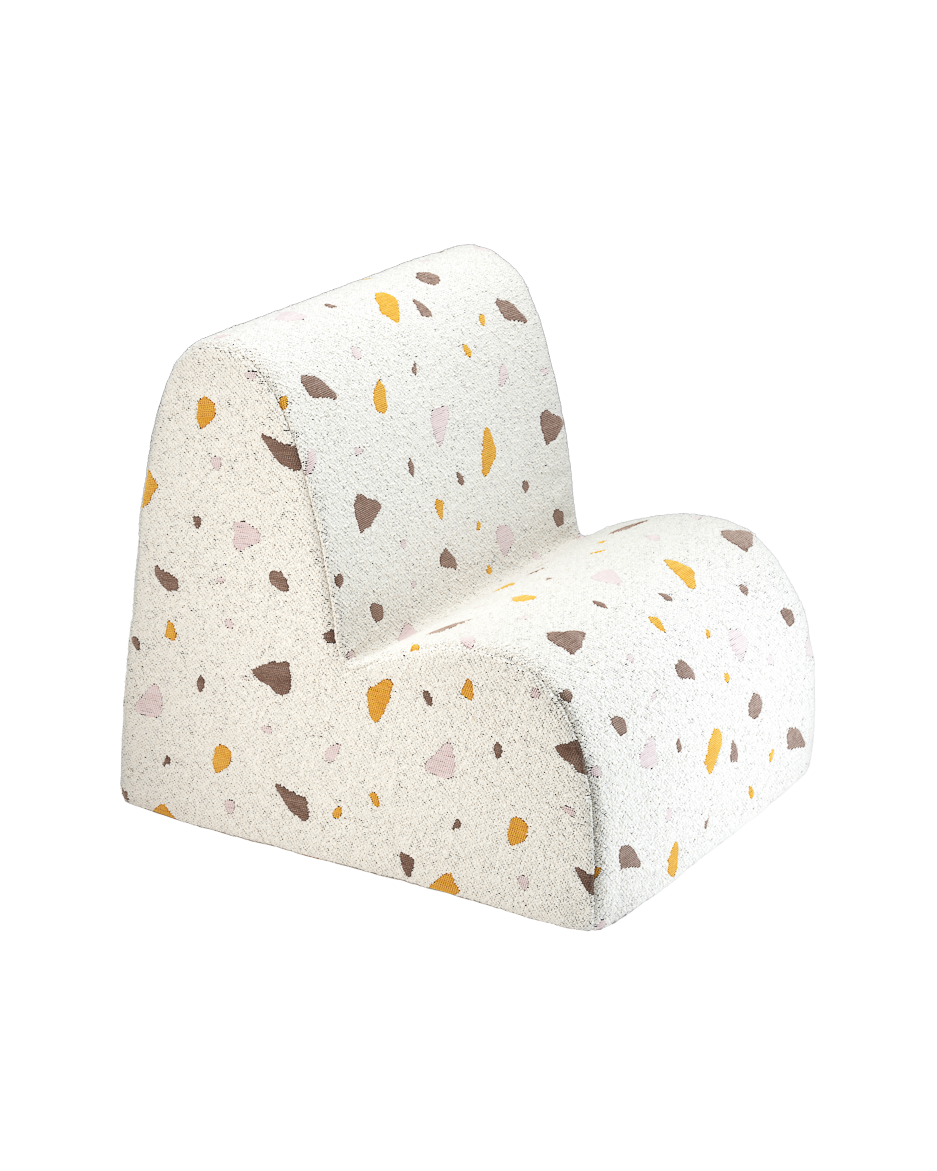 Poltroncina Terrazzo Marble Cloud Chair - Il Rifugio Perfetto per il Tuo Bambino