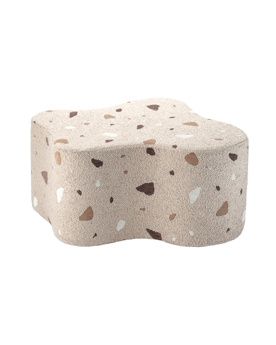 Terrazzo Sand Cloud Pouffe - Eleganza e Funzionalità
