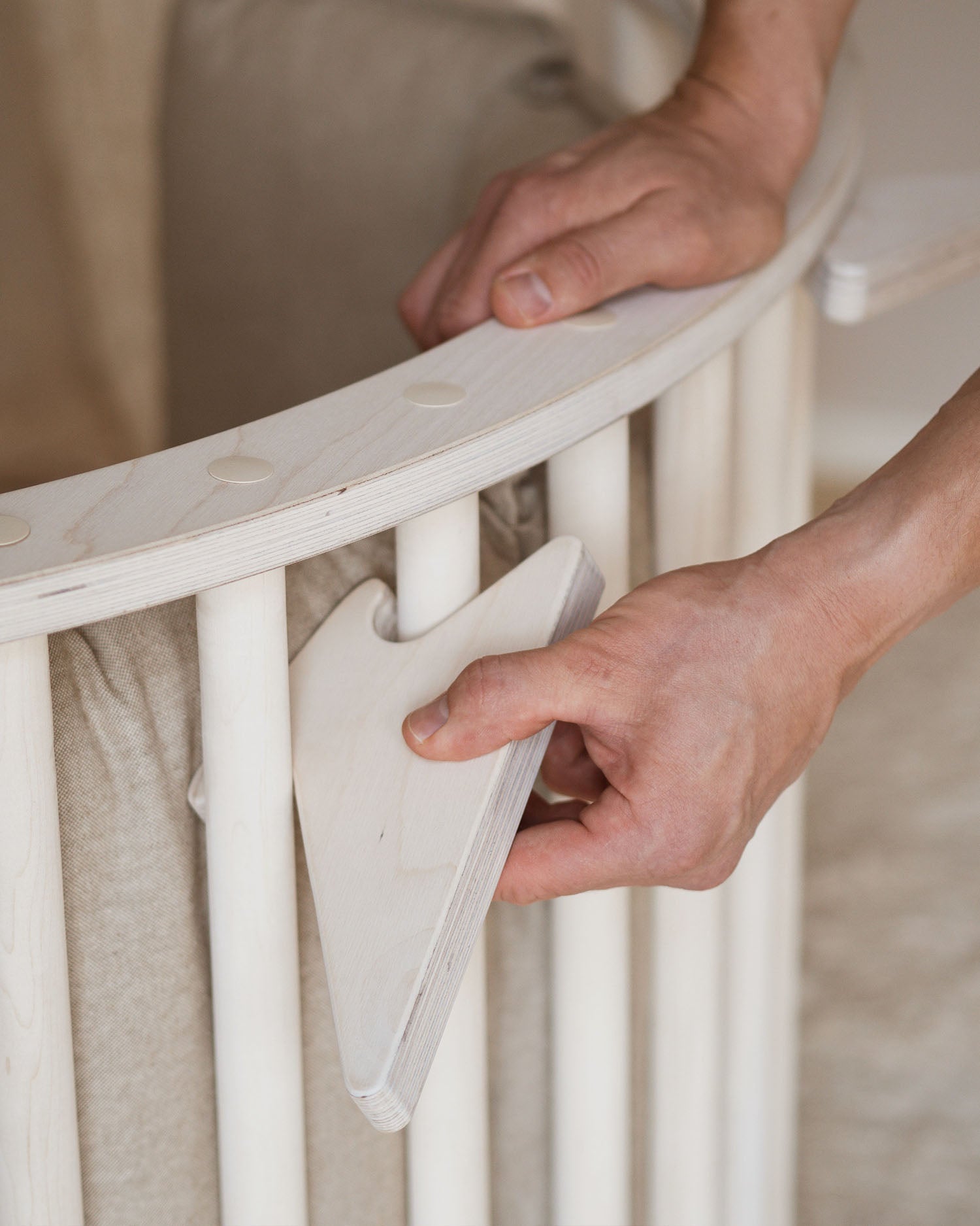 Cunei LUOTO II – Beige | Stabilità e Sicurezza per il Dondolo