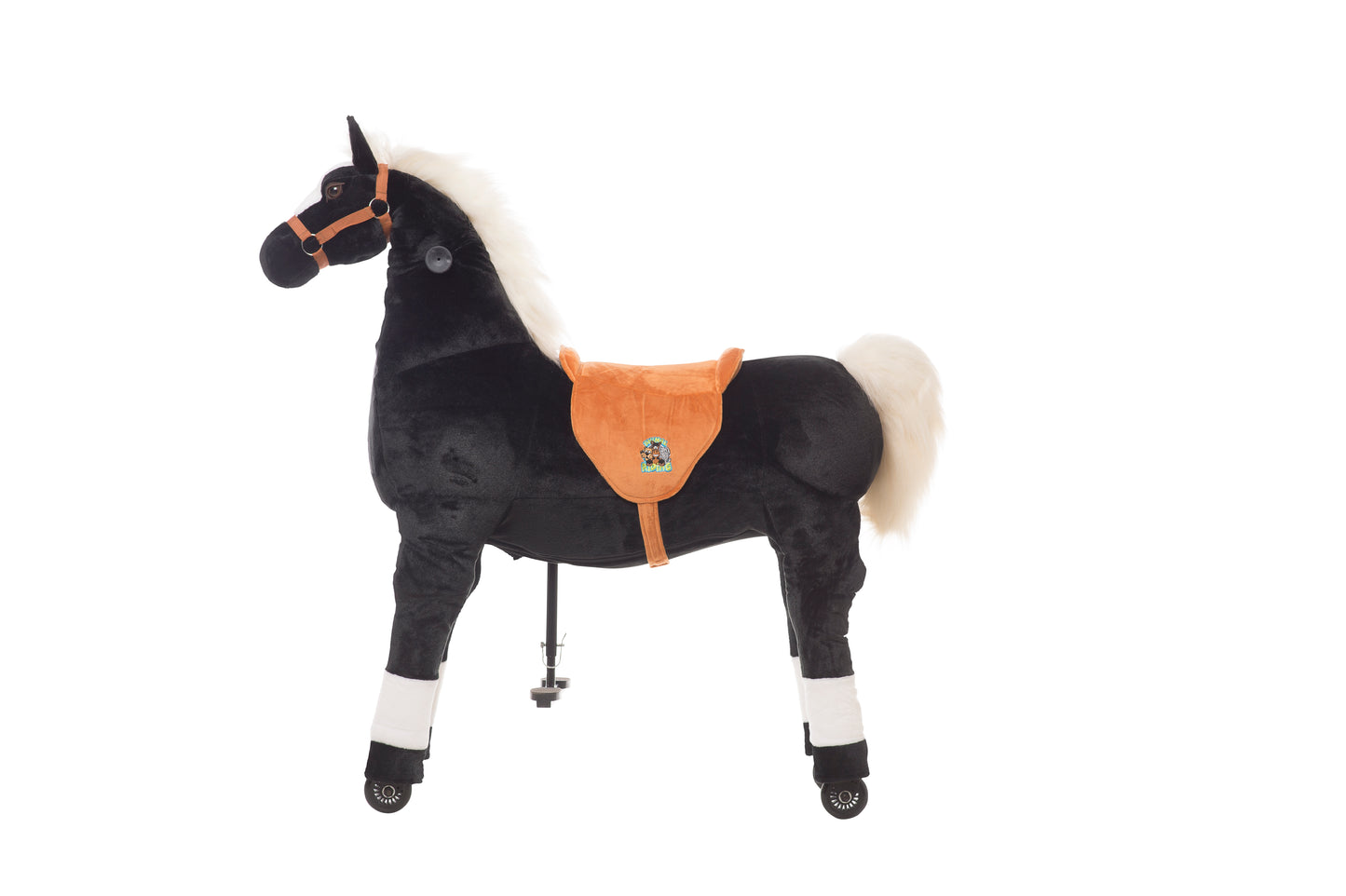 Cavallo Cavalcabile con Ruote X-Large - Tuono | Gioco Attivo per Bambini