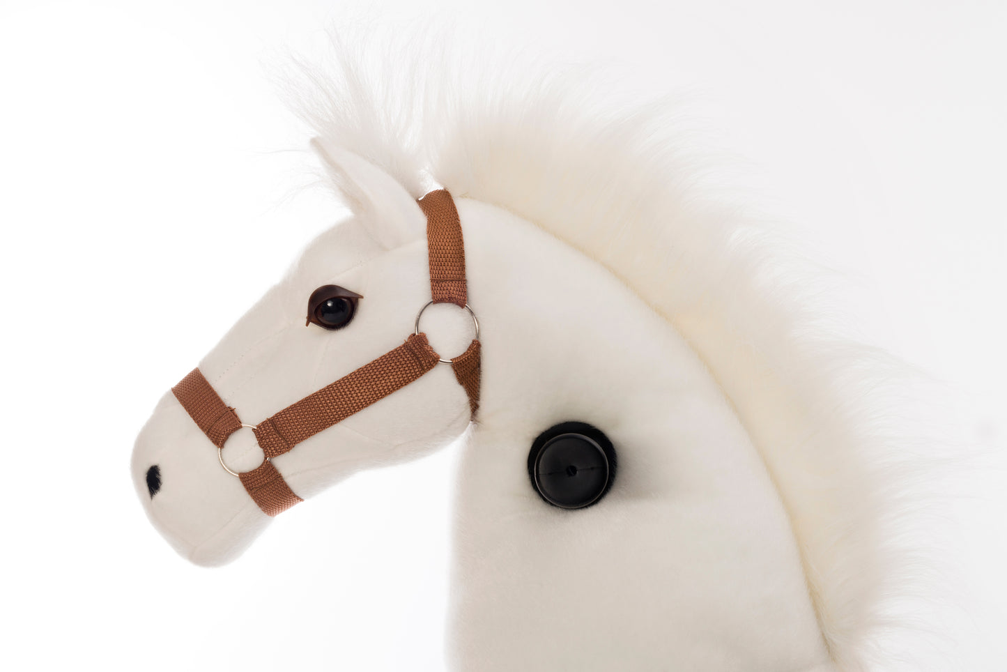 Cavallo Cavalcabile con Ruote Small - Neve | Gioco Attivo per Bambini