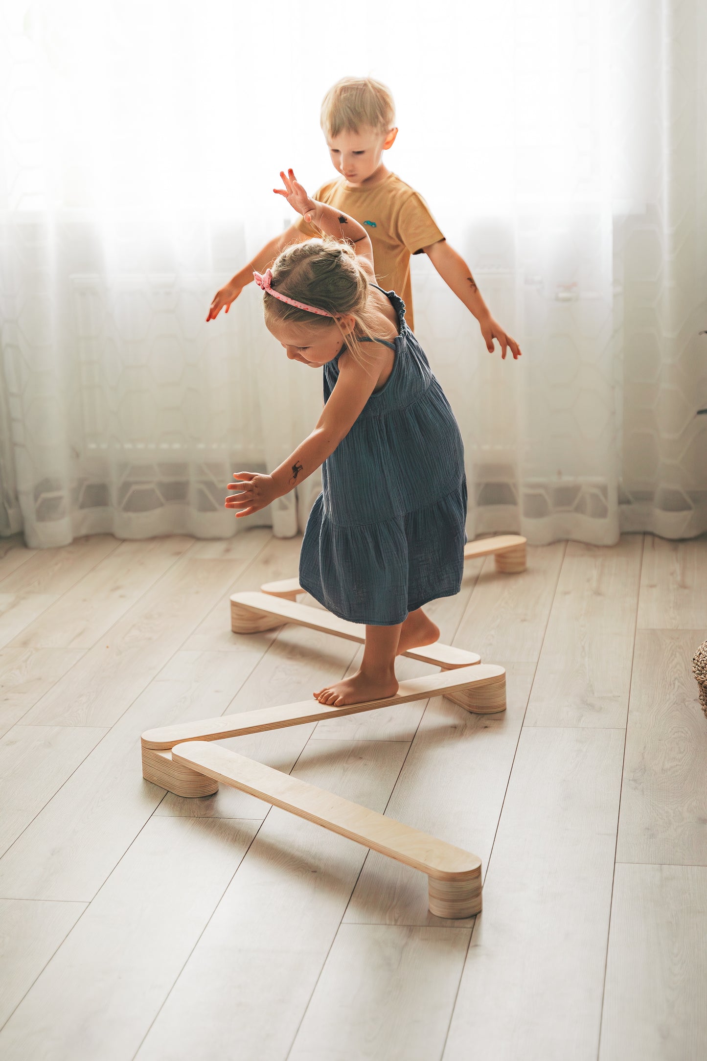 Trave di Equilibrio Leg&Go - set da 4 travi