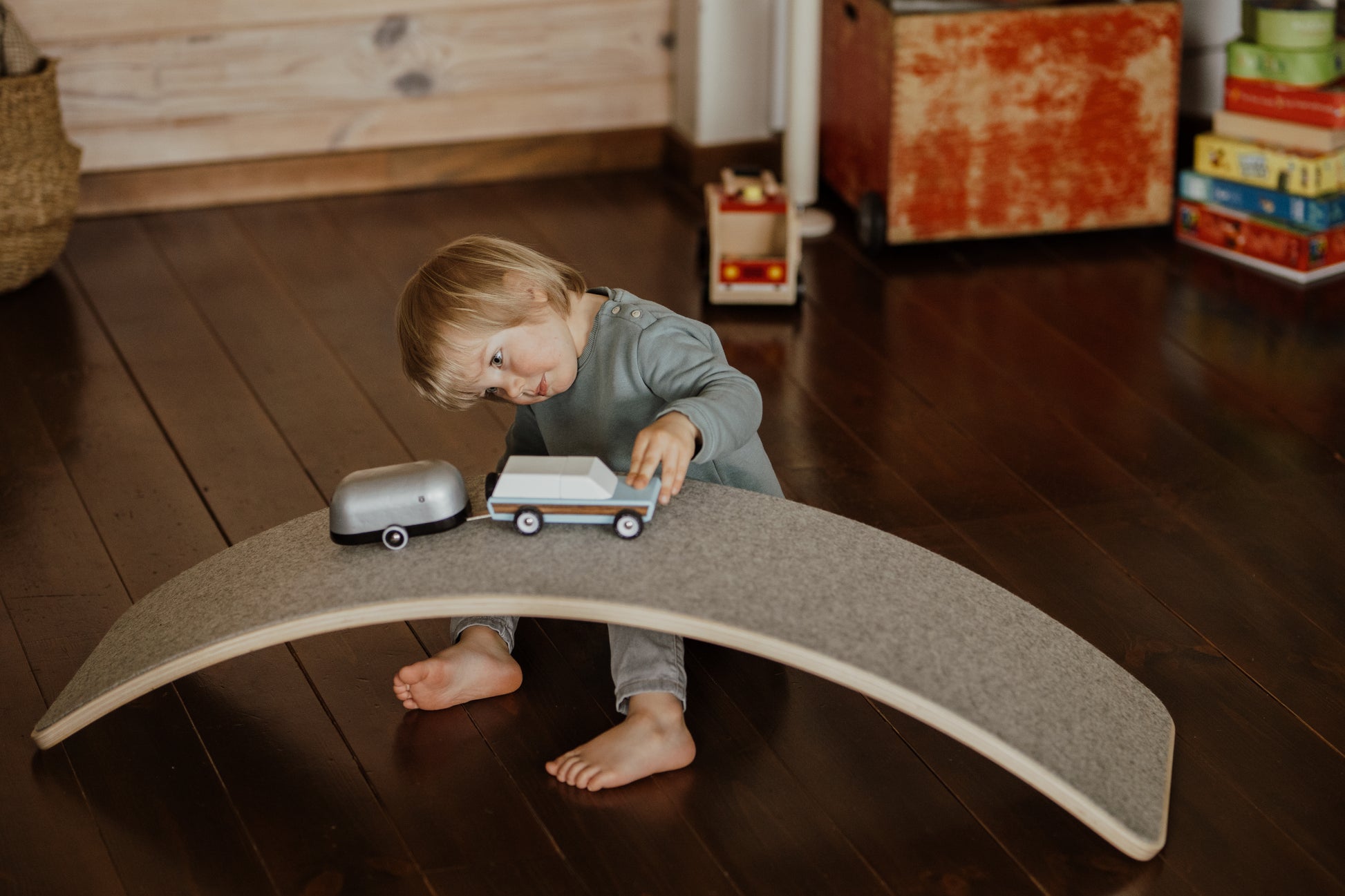 Tavola da Equilibrio con Feltro Leg&Go - Misura M