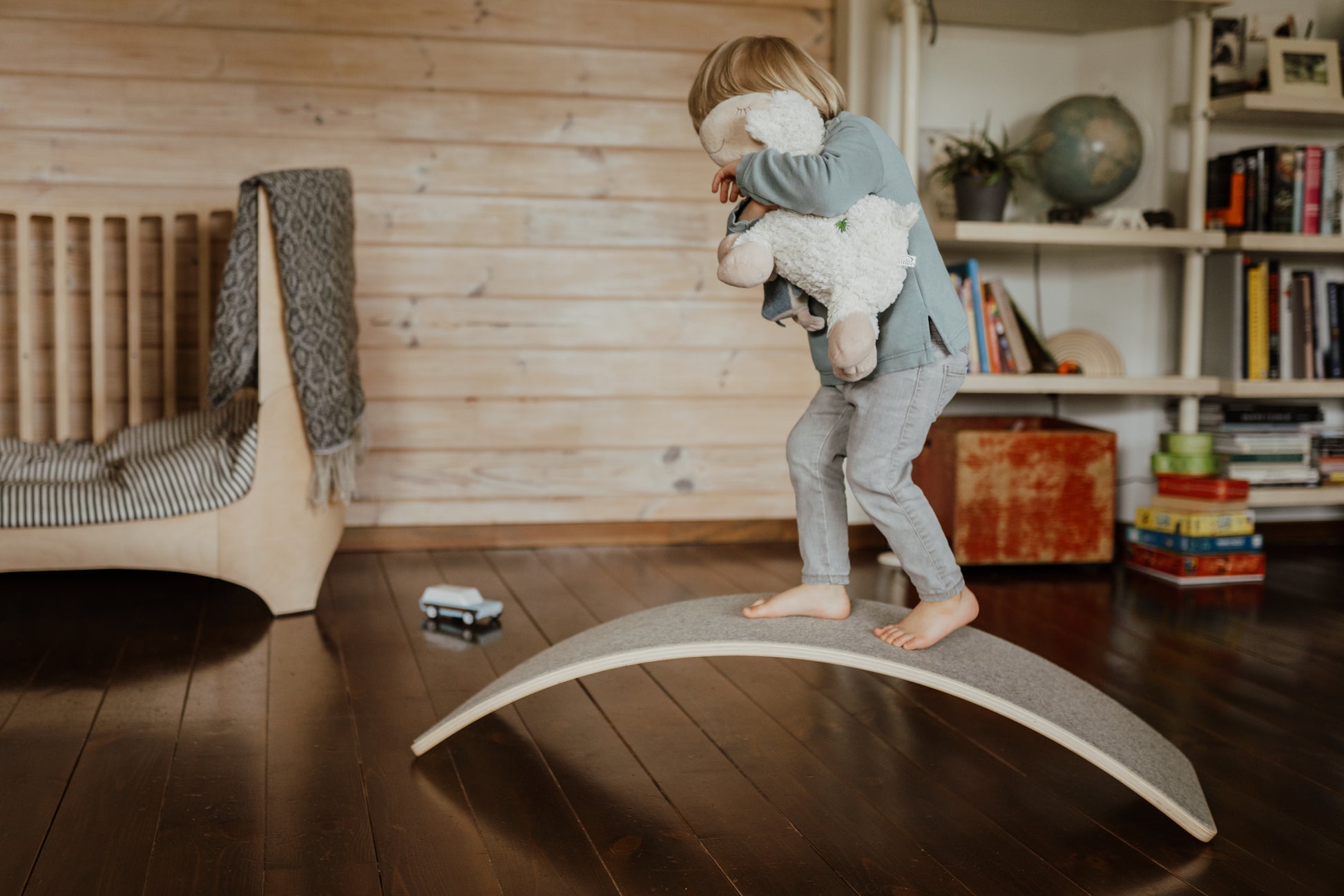 Tavola da Equilibrio con Feltro Leg&Go - Misura M