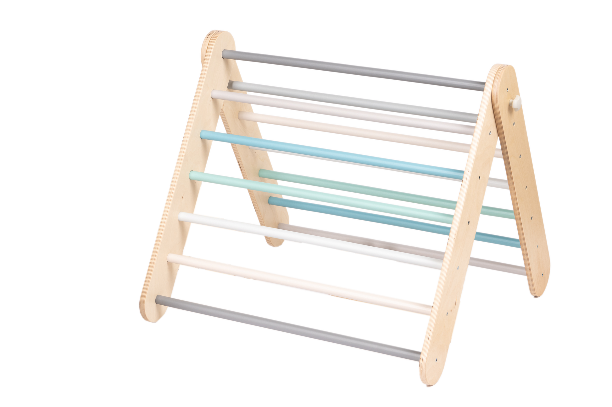 Triangolo di Arrampicata Pikler, Climber e Spalliera Svedese 2in1 leg&go - Pastello