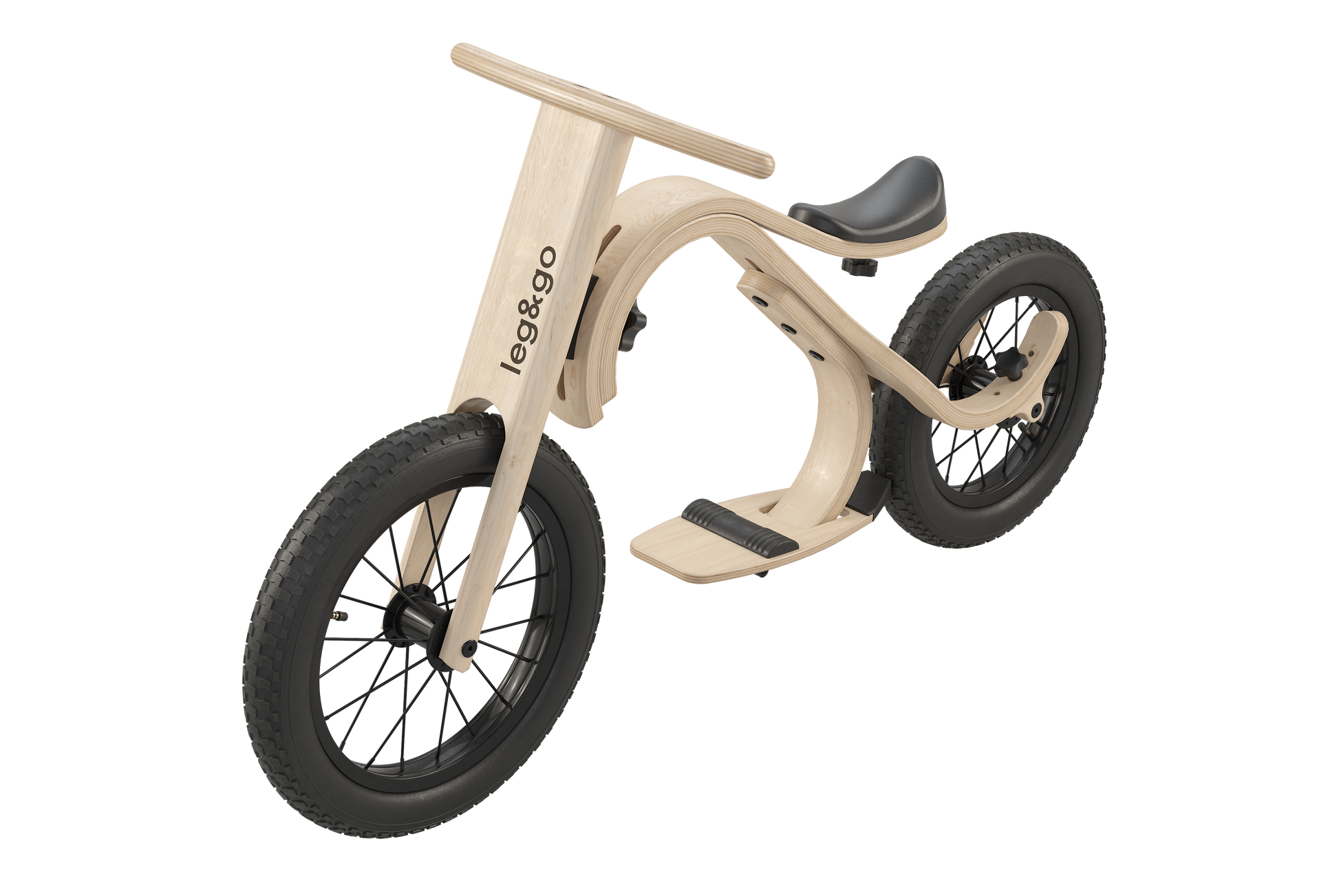 Kit Downhill per Bicicletta Senza Pedali 3in1 Leg&Go