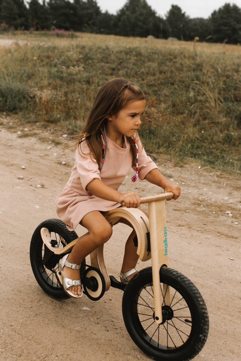 Kit Pedali per Bicicletta Senza Pedali 3in1 Leg&Go