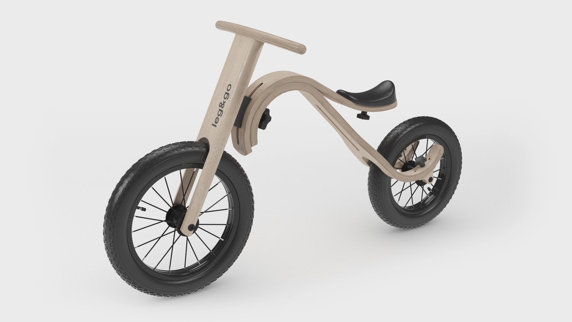 Kit Downhill per Bicicletta Senza Pedali 3in1 Leg&Go
