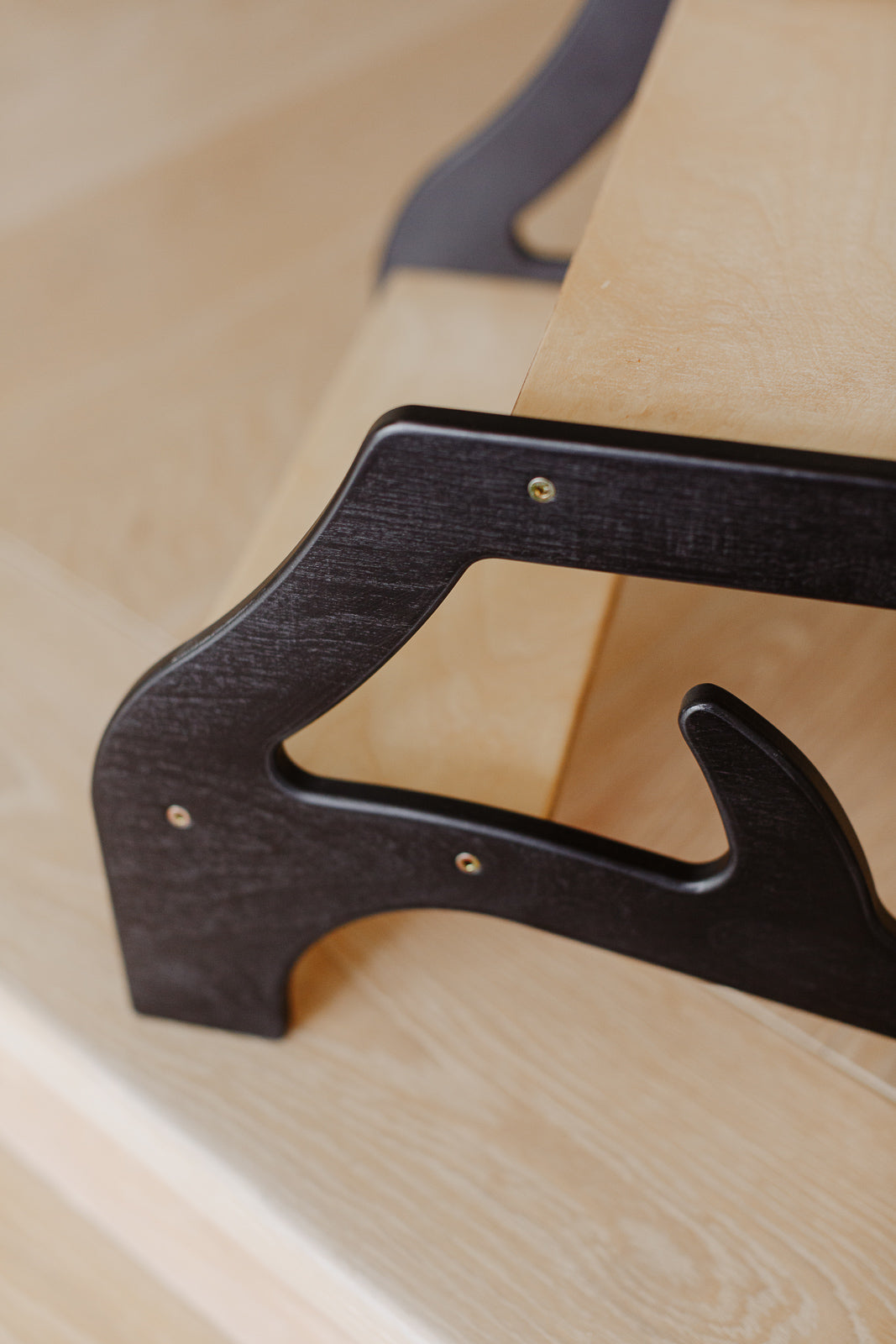 Sgabello Design Albero - Nero